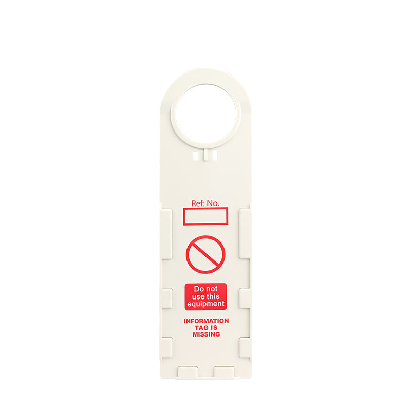 Scaffold Tag Holder Kit — 10 Holders, 10 Inserts + Marker Pen