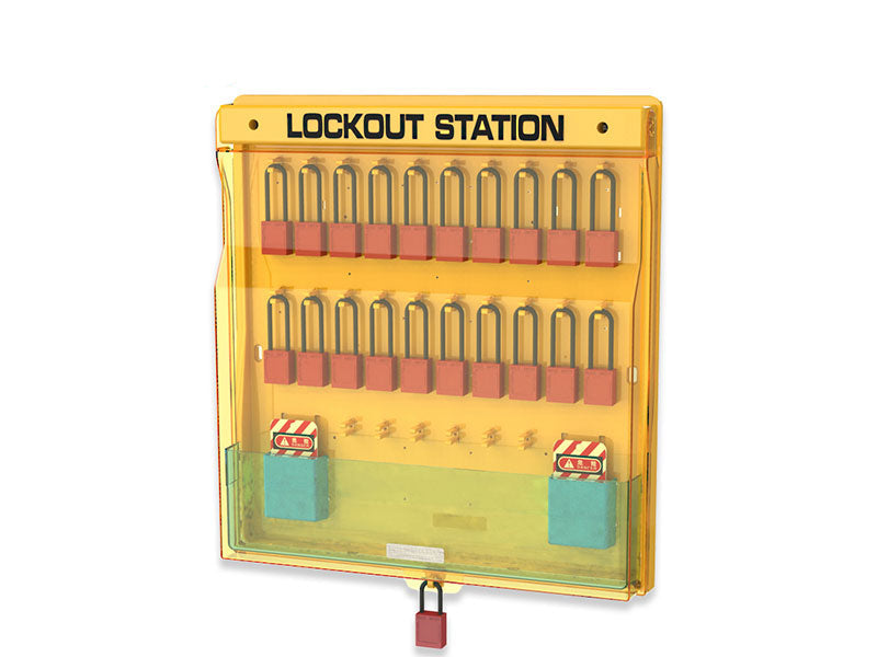 Lockout Station Cabinet 580x630x95mm