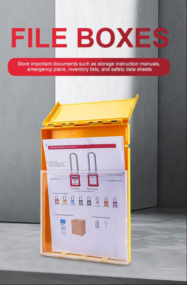 MSDS / SDS Safety Document Box