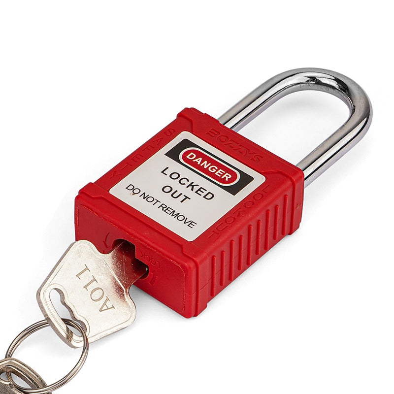 Steel Shackle Safety Padlock 38mm