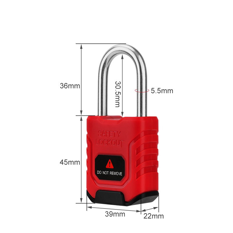 Safety Padlock Pro, 304 stainless shackle — view 4