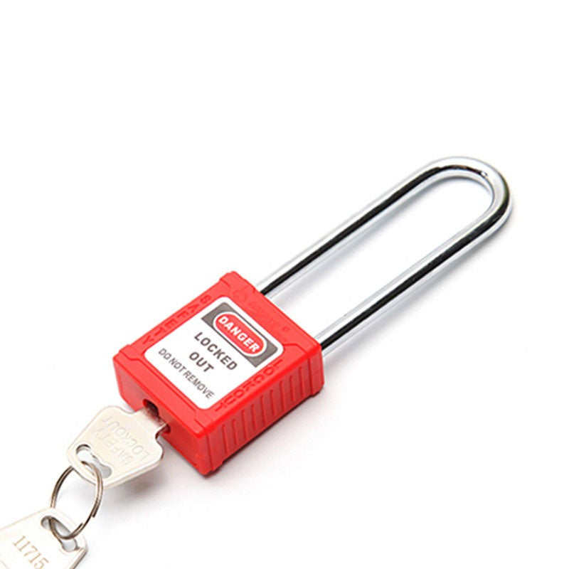 Long Steel Shackle Padlock 76mm