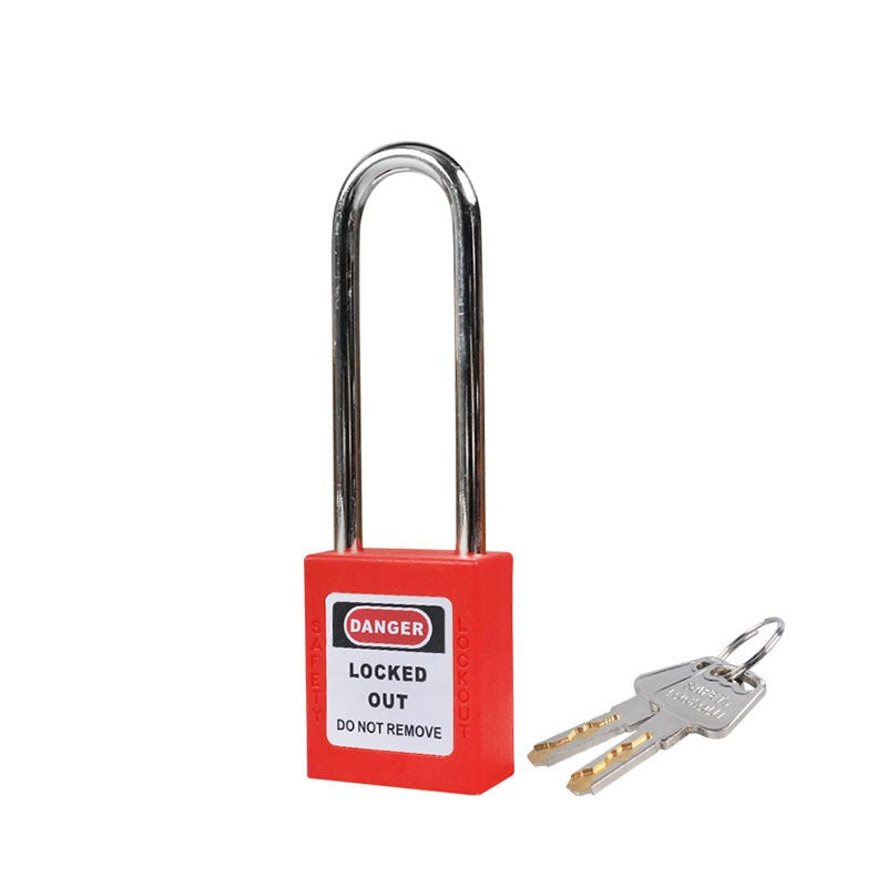 Long Steel Shackle Padlock 76mm — view 2
