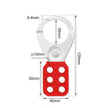 PA Coated Steel Hasp 38mm