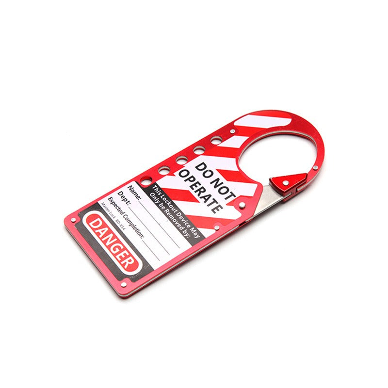 Five-Hole Aluminium Hasp 178mm — view 2