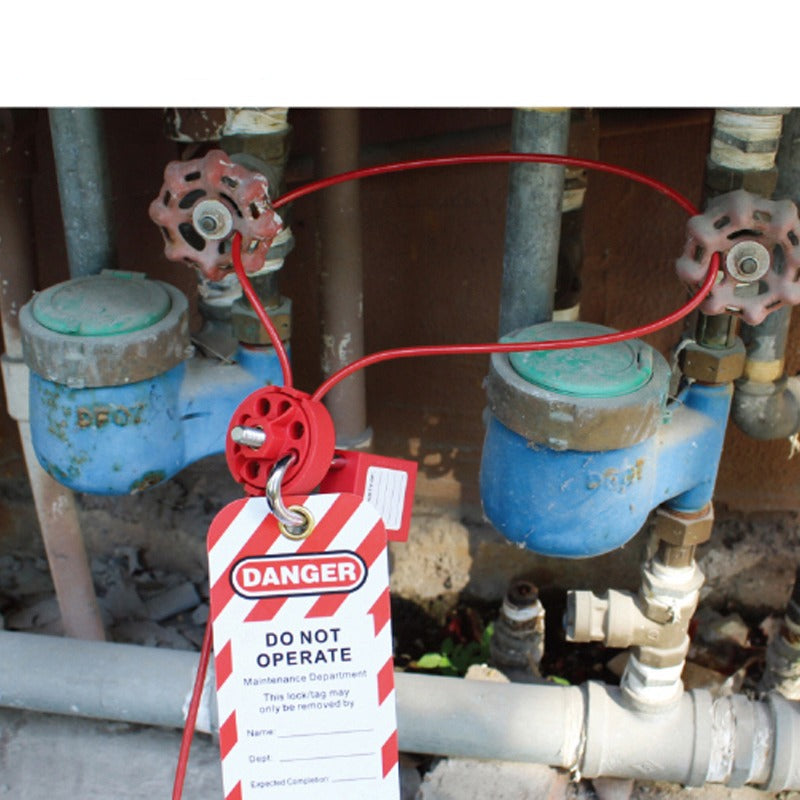 Wheel Type Cable Lockout 2m SS — view 2