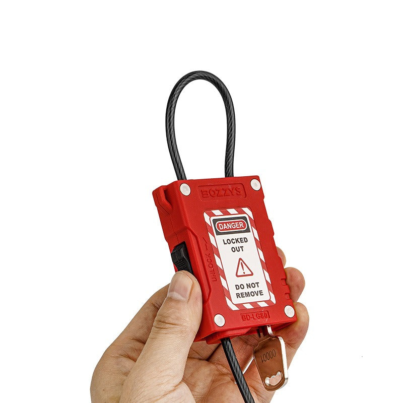 Cable Padlock 0.8m SS 3mm